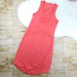 NWOT Neon Buddha Coral Loose Dress Sleeveless Sz S